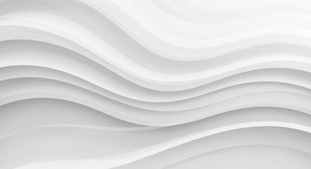 Obraz premium Abstract white background wave Design with Curves and Texture with cool background