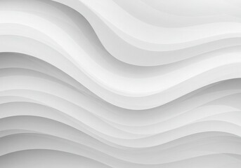 Obraz premium Abstract white background wave Design with Curves and Texture with cool background