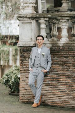 portrait of a young man in a suit