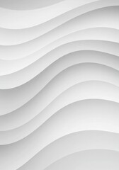 Fototapeta premium Abstract white background wave Design with Curves and Texture with cool background