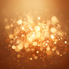 New Year Abstract shiny color gold design.