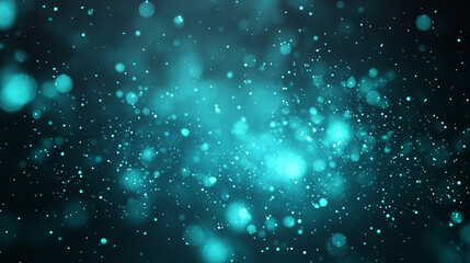 Fototapeta premium Celestial blue abstractions sparkle with scattered stars