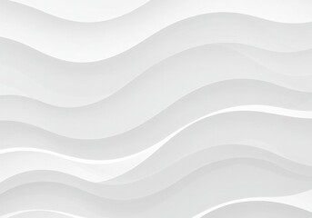 Fototapeta premium Futuristic white wave vector design with light texture and abstract motion cool background and white background