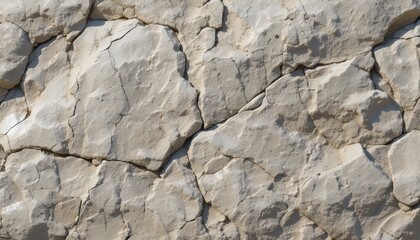 Cracked stone surface. Weathered rock texture. Natural rugged formation. Fractured, rough, aged, eroded, detailed.