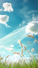 Obraz premium drifting cloud veil