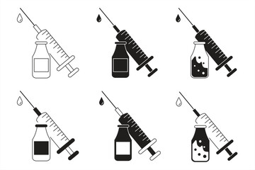 Obraz premium set of medical icons