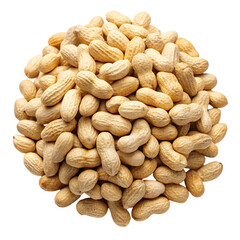 Obraz premium peanuts on white background