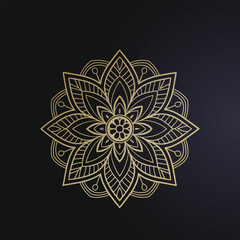 ornamental round lace ornament Mandala Design 