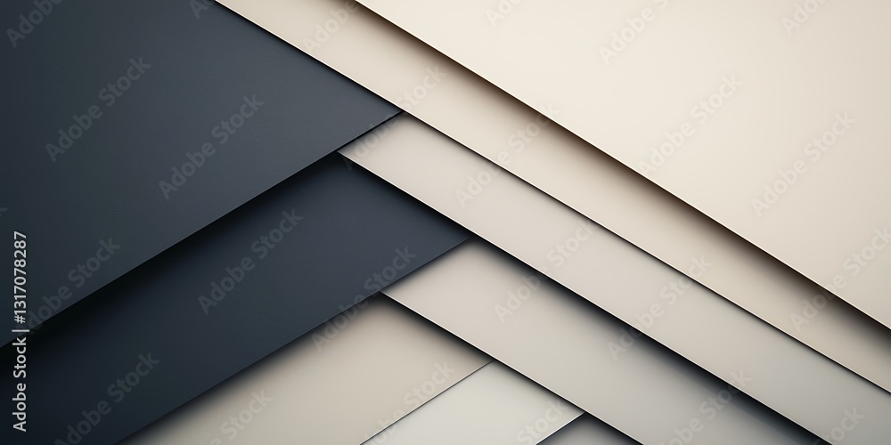 Poster a close-up of layered colored sheets, showcasing a smooth texture and subtle gradients from dark to 
