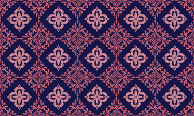 This seamless damask vector pattern is  for fabric pattern applications such as upholstery, curtains, bedding, tablecloths, carpet, sofa, fashion textiles. It adds a touch of elegance and luxury to an