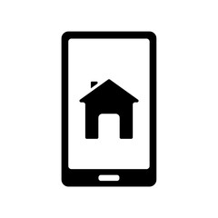 Icon a home page, isolated against a clean background.