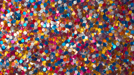 Colorful Festive Confetti Background