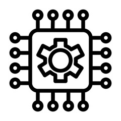 Obraz premium icons related to technology, modern, digital, progress, sophistication