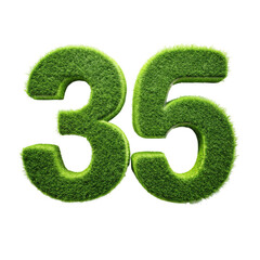 grass font number 1