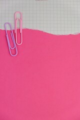 torn paper with yellow background for text space concept