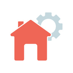 Icon a management, isolated against a clean background.