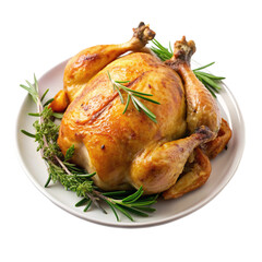 roasted chicken with potatoes