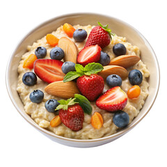muesli with berries