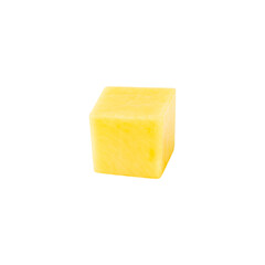 Cube Mango, cutout, full depth of field.