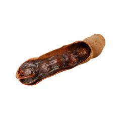 Sweet Tamarind, cutout, full depth of field.