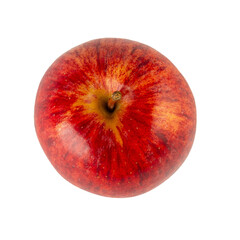 Red Apple cutout, full depth of field.
