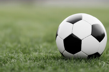 Exciting soccer match action grass field sports photography outdoor environment close-up view team spirit