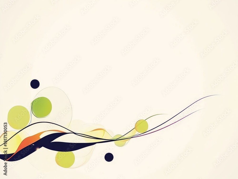 Poster colorful abstract art vector background: vibrant swirls and dynamic patterns
