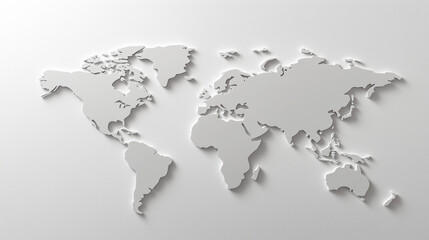 Obraz premium 未来地図