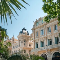 Fototapeta premium Picture of Monte Carlo w/room for words.