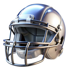 Fototapeta premium Metallic Football Helmet Image