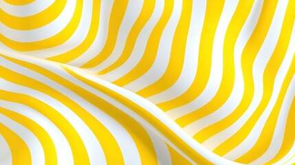 Vibrant yellow and white striped pattern radiating summer energy, perfect for dynamic design layouts and cheerful visual compositions