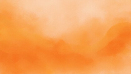 abstract orange painted watercolor paper background texture pastel watercolor design with digital painted for template