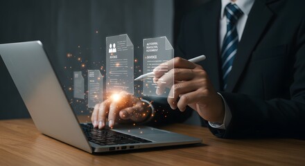 Digital Invoicing Solutions, The Future of Online Billing, Automated Financial Management, Streamlining Business Transactions, Paperless Accounting Innovation 