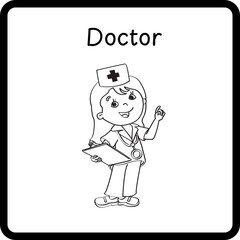 Profession Flashcard - Doctor (4)