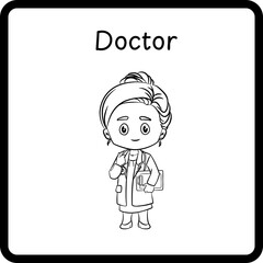 Profession Flashcard - Doctor (4)
