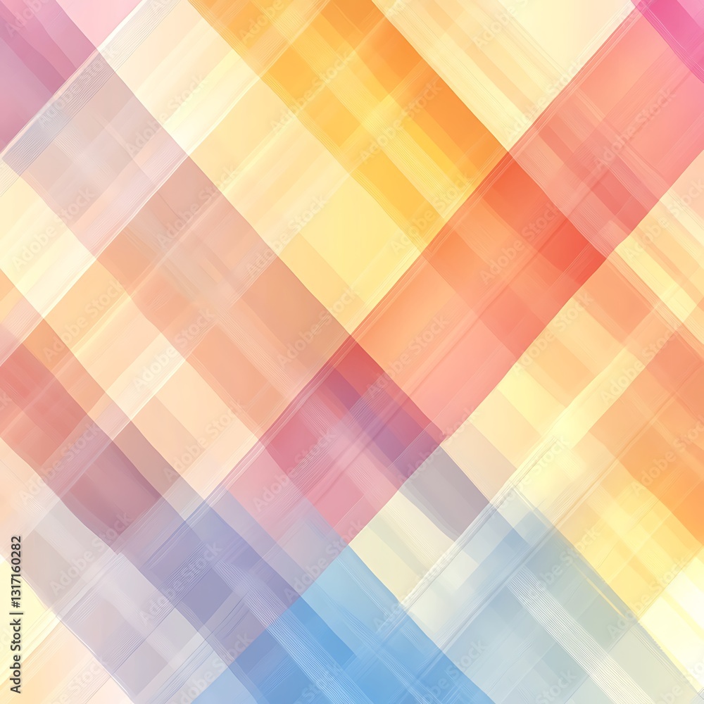 Poster abstract geometric background with colorful transparent diagonal stripes pattern