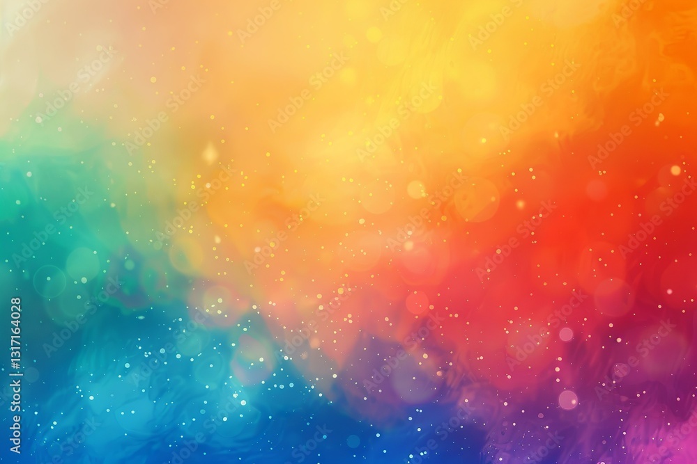 Poster abstract bright colorful cloud texture with soft blending