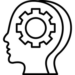 Management Brain Icon