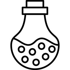 Chemical Flask Icon