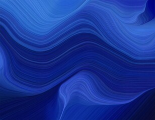 Fototapeta premium colorful and elegant vibrant abstract art waves graphic with contemporary waves design with midnight blue teal blue and very dark blue color