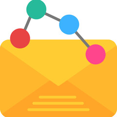 Analytical Mail Icon