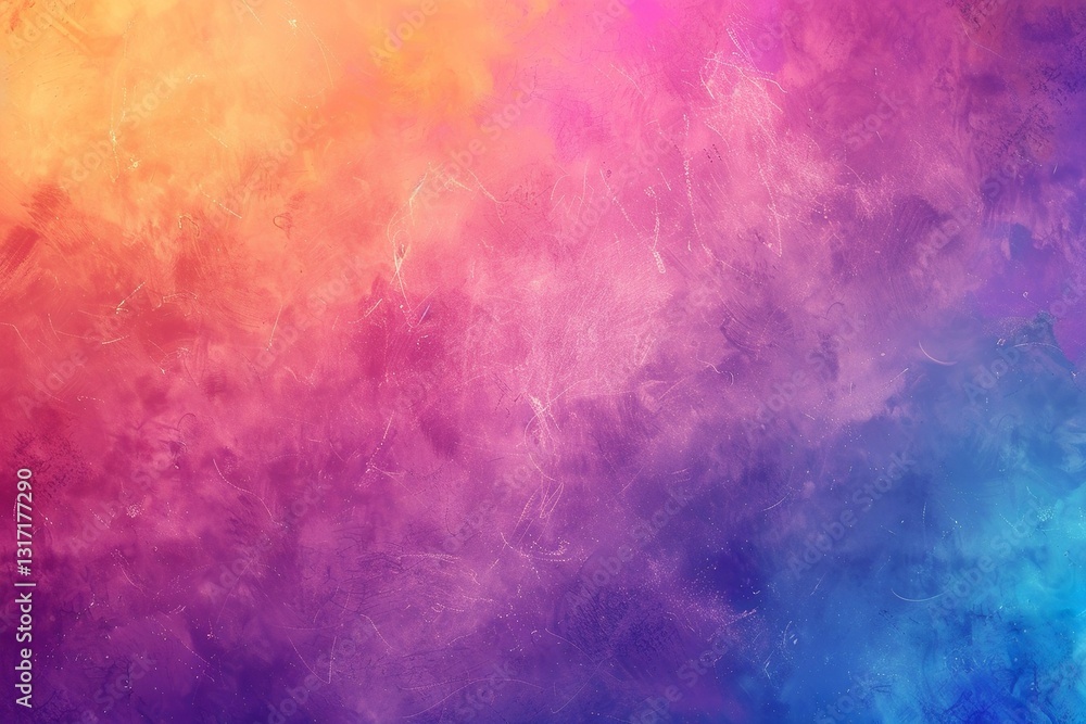 Poster abstract multicolored texture with soft artistic blending