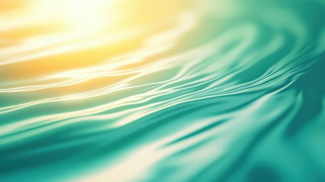 abstract background with vibrant pool water textures and sunlight reflections in bright turquoise tones smooth gradients    refreshing and summery aesthetic