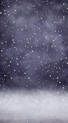 Obraz premium A deep purple background with subtle sparkles, creating a dreamy and enchanting atmosphere. The sparkling dots add a touch of elegance and fantasy to the scene.