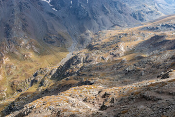 View of the beautiful landscape of Bormio