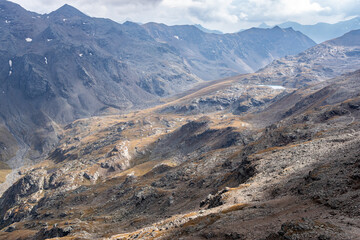 View of the beautiful landscape of Bormio