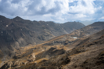 View of the beautiful landscape of Bormio