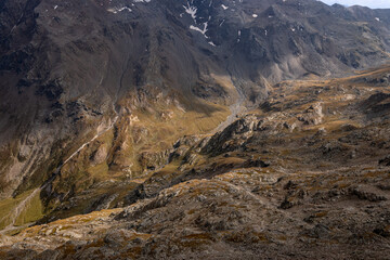 View of the beautiful landscape of Bormio
