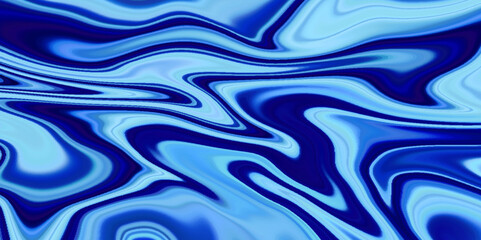 Fototapeta premium Abstract marbling art patterns as colorful background. modern colorful wavy liquid pattern for any design and decoration, Abstract blue color flow gradient liquid marble texture background. 