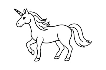 Fototapeta premium horse vector illustration isolated
